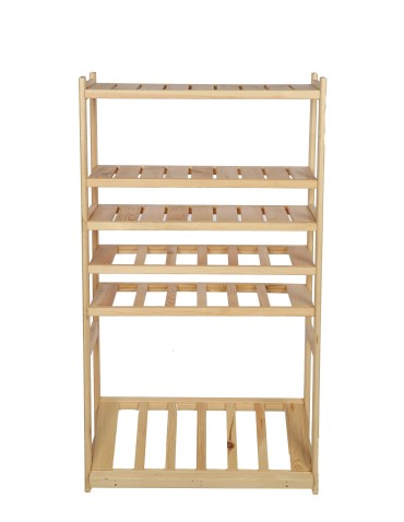 Regał Drewniany LSR półki mieszane 3 + 2 + 1 - product 2