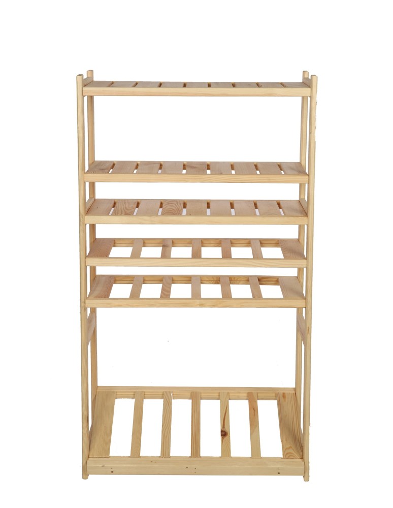 Regały/meble wielofunkcyjne - Regał Drewniany LSR półki mieszane 3 + 2 + 1 - product MODO24.PL 2