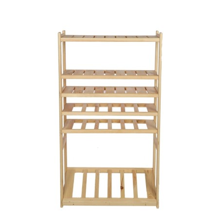 Regał Drewniany LSR półki mieszane 3 + 2 + 1