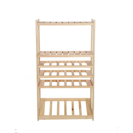 Regał Drewniany LSR półki mieszane 2 + 3 + 1