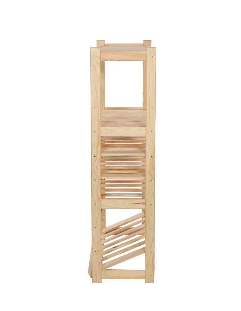 Regały/meble wielofunkcyjne - Regał Drewniany LSR półki mieszane 2 + 3 + 1 - product MODO24.PL 6