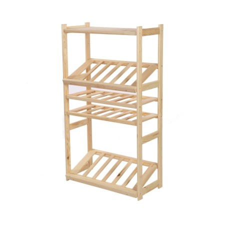 Regał Drewniany LSR półki mieszane 1 + 2 + 2