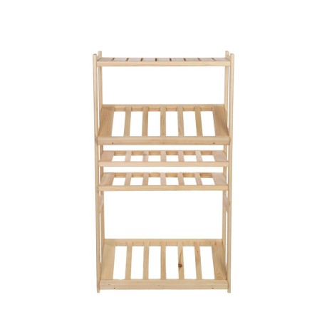 Regał Drewniany LSR półki mieszane 1 + 2 + 2