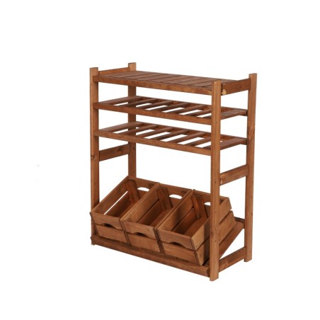 Wielozadaniowy LSR – Półki Mieszane 1 + 2 + 1/ Brąz