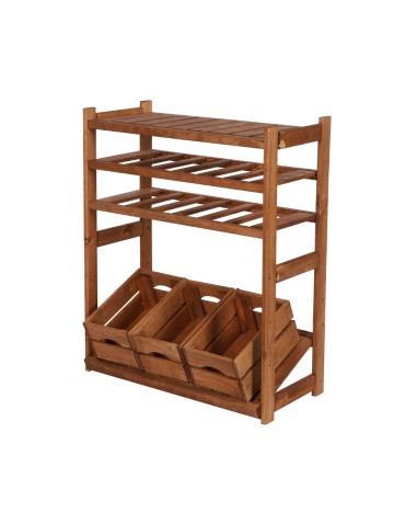 Wielozadaniowy LSR – Półki Mieszane 1 + 2 + 1/ Brąz