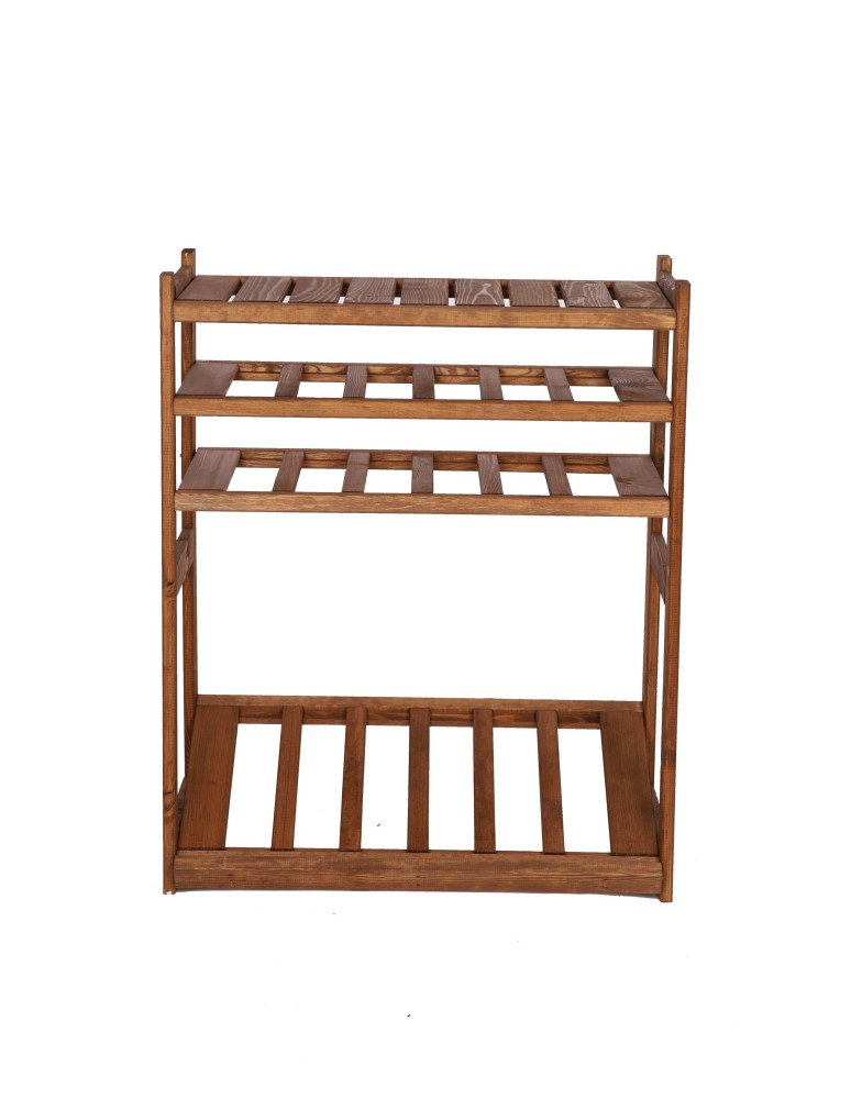 Regały/meble wielofunkcyjne - Wielozadaniowy LSR – Półki Mieszane 1 + 2 + 1/ Brąz - product MODO24.PL 6