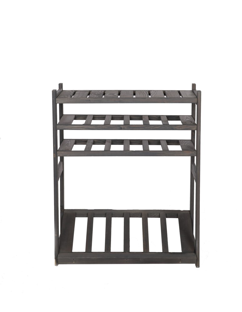 Regały/meble wielofunkcyjne - Wielozadaniowy LSR – Półki Mieszane 1 + 2 + 1/ Szary - product MODO24.PL 5