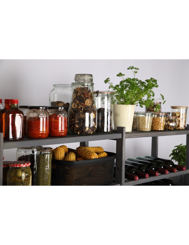 Regały/meble wielofunkcyjne - Wielozadaniowy LSR – Półki Mieszane 1 + 2 + 1/ Szary - product MODO24.PL 15