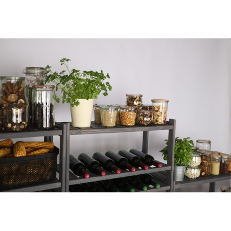 Wielozadaniowy LSR – Półki Mieszane 2 + 3 + 0/ Szary