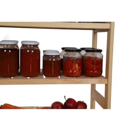 Wielozadaniowy LSR – Półki Mieszane 2 + 3 + 0/ Surowa Sosna