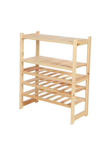 Wielozadaniowy LSR – Półki Mieszane 2 + 3 + 0/ Surowa Sosna - product 2