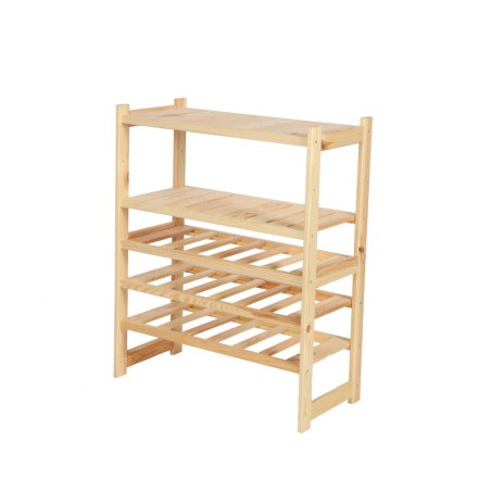 Wielozadaniowy LSR – Półki Mieszane 2 + 3 + 0/ Surowa Sosna