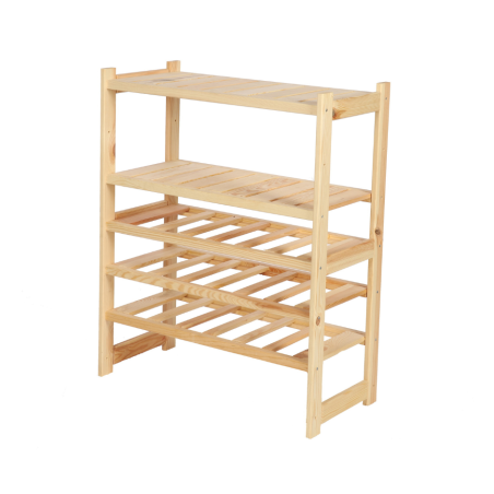 Wielozadaniowy LSR – Półki Mieszane 2 + 3 + 0/ Surowa Sosna