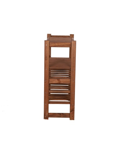 Regały/meble wielofunkcyjne - Wielozadaniowy LSR – Półki Mieszane 1 + 2 + 1/ Brąz - product 4