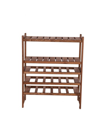 Regały/meble wielofunkcyjne - Wielozadaniowy LSR – Półki Mieszane 1 + 2 + 1/ Brąz - product 3