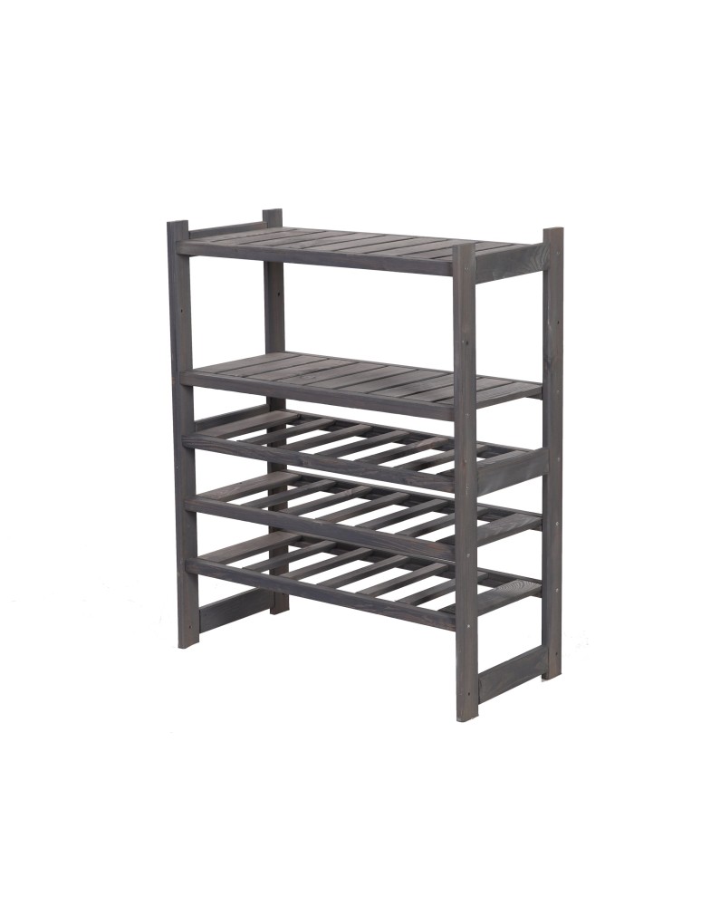 Regały/meble wielofunkcyjne - Wielozadaniowy LSR – Półki Mieszane 2 + 3 + 0/ Szary - product MODO24.PL 2