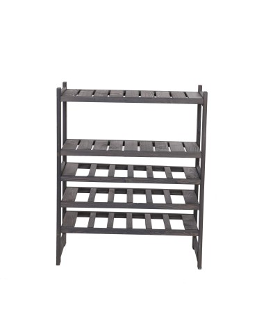 Regały/meble wielofunkcyjne - Wielozadaniowy LSR – Półki Mieszane 2 + 3 + 0/ Szary - product 3