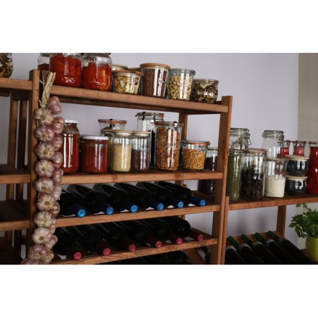 Wielozadaniowy LSR – Półki Mieszane 2 + 4 + 0/ Brąz