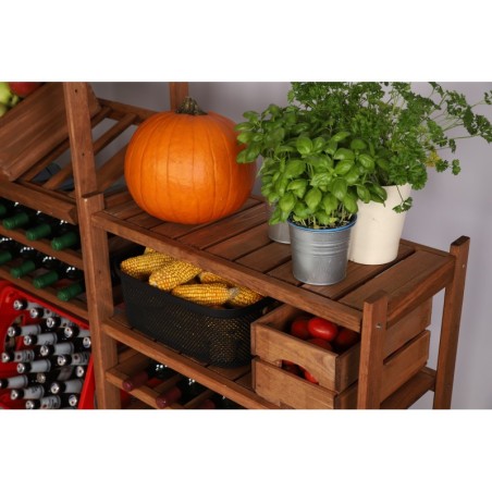 Wielozadaniowy LSR – Półki Mieszane 2 + 4 + 0/ Brąz