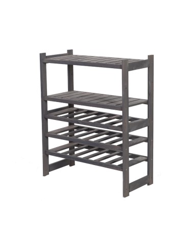 Wielozadaniowy LSR – Półki Mieszane 2 + 4 + 0/ Szary