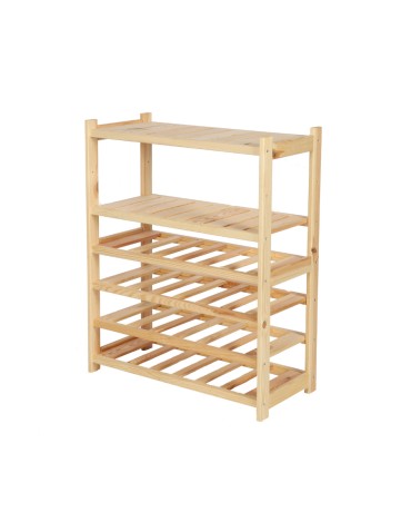 Wielozadaniowy LSR – Półki Mieszane 2 + 4 + 0/ Surowa Sosna