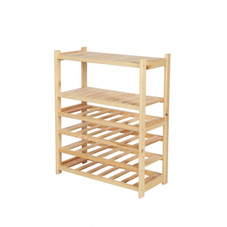 Wielozadaniowy LSR – Półki Mieszane 2 + 4 + 0/ Surowa Sosna