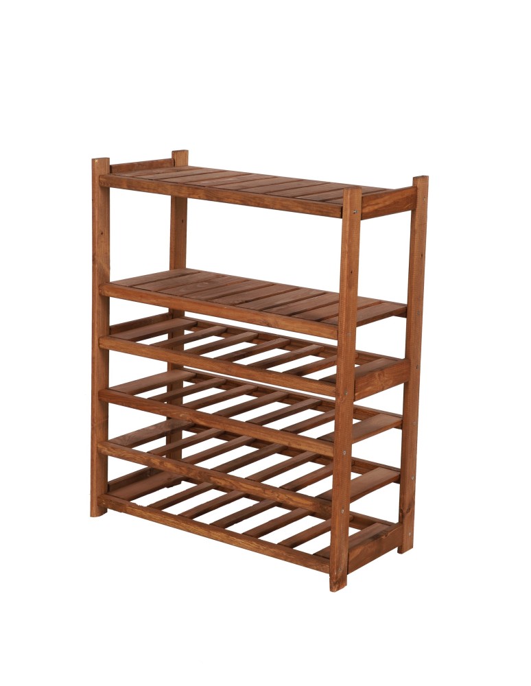 Regały/meble wielofunkcyjne - Wielozadaniowy LSR – Półki Mieszane 2 + 4 + 0/ Brąz - product MODO24.PL 16