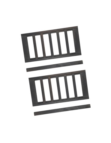 2 Półki na Skrzynki do Regału z Serii LSR/ SZARE