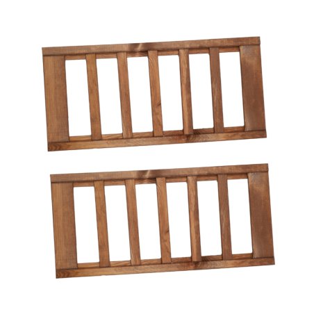 2 Półki Na Wino Do Regału z Serii LSR/ BRĄZ