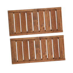 2 Półki Proste do Regału z Serii LSR/ BRĄZ