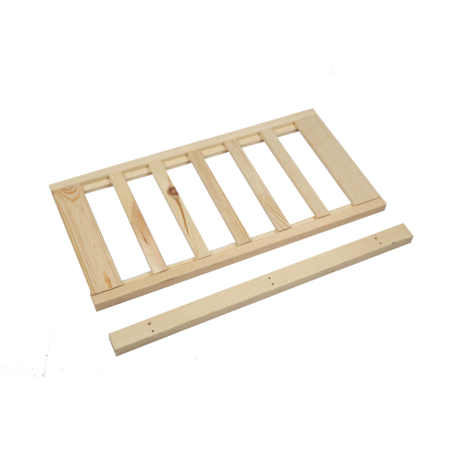 2 Półki na Skrzynki do Regału z Serii LSR/ SUROWE