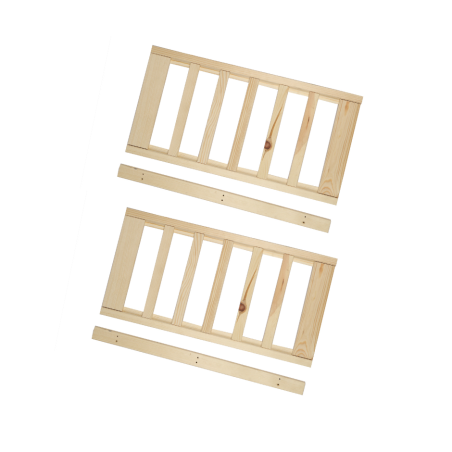 2 Półki na Skrzynki do Regału z Serii LSR/ SUROWE