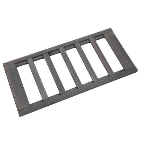 Półka na Wino do Regału z Serii LSR/ SZARA