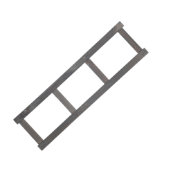 Noga - Bok Regału z Serii LSR wys.162,6 cm/ SZARY