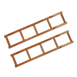 Zestaw Boków Regału z Serii LSR wys.162,6 cm/ BRĄZ