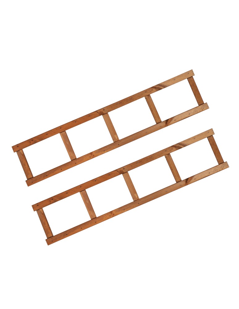 Kategorie produktów - Zestaw Boków Regału z Serii LSR wys.162,6 cm/ BRĄZ - produkt MODO24.PL 1
