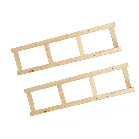 Zestaw Boków Regału z Serii LSR wys.124,2 cm