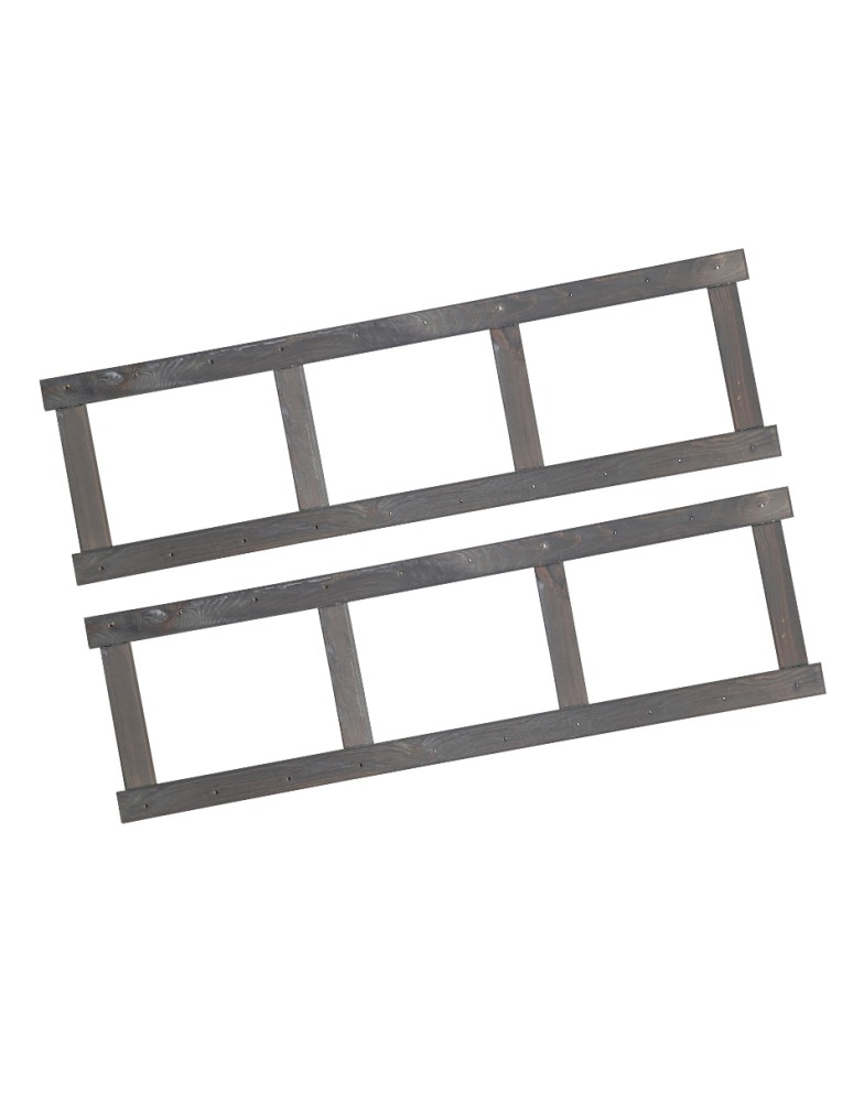 Kategorie produktów - Zestaw Boków Regału Serii LSR wys.124,2 cm/ SZARY - produkt MODO24.PL 1