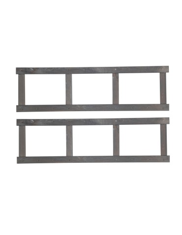 Zestaw Boków Regału Serii LSR wys.124,2 cm/ SZARY - product 2