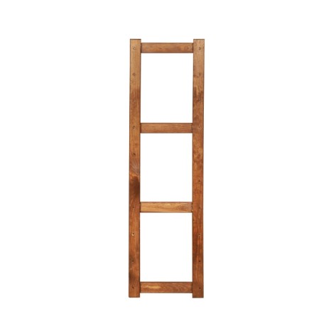 Zestaw Boków Regału z Serii LSR wys.124,2 cm/ BRĄZ