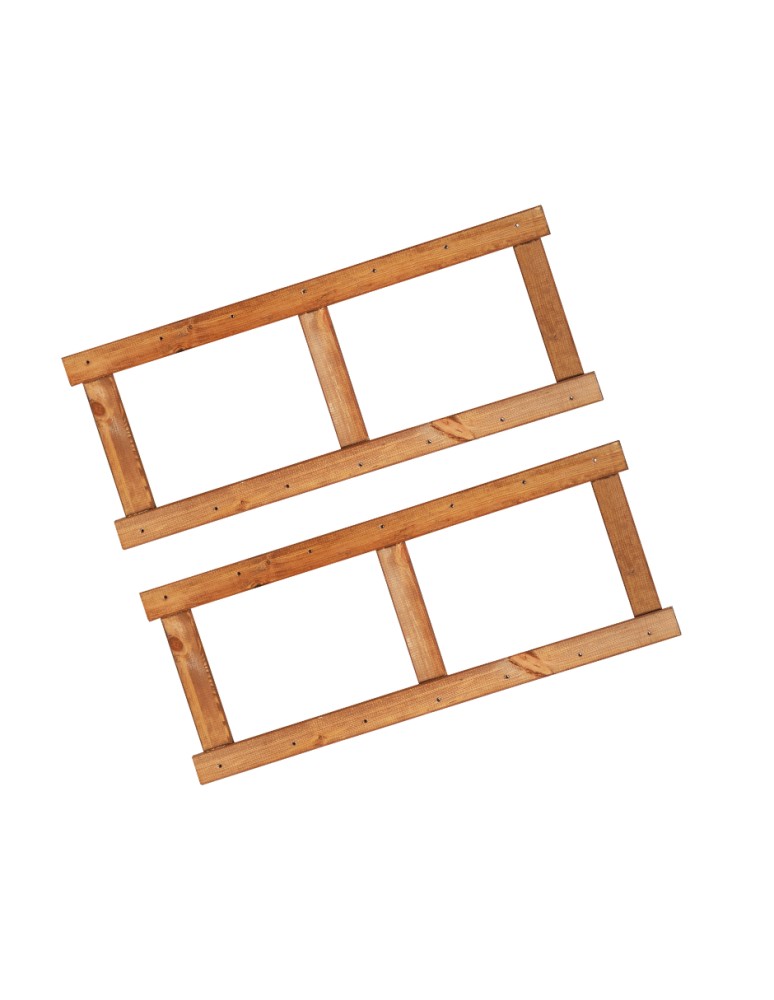 Produktkategorie - Zestaw Boków Regału z Serii LSR wys. 85,8 cm/ BRĄZ - product MODO24.PL 1