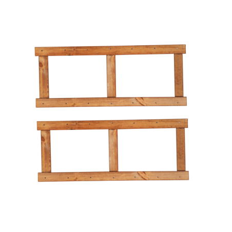 Zestaw Boków Regału z Serii LSR wys. 85,8 cm/ BRĄZ