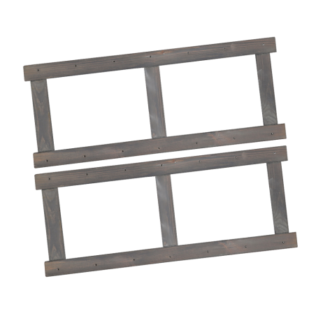 Zestaw Boków Regału Serii LSR wys. 85,8 cm/ SZARY