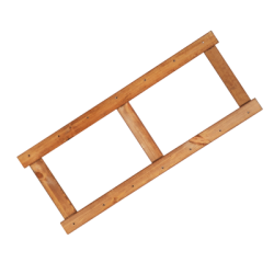 Noga - Bok Regału z Serii LSR wys. 85,8 cm/ BRĄZ