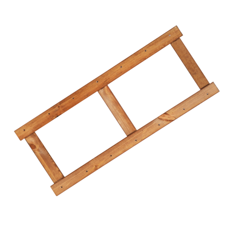 Noga - Bok Regału z Serii LSR wys. 85,8 cm/ BRĄZ