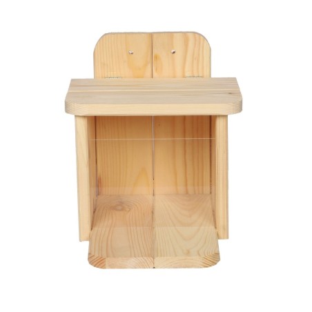 Drewniany Karmnik dla Wiewiórki - Nieimpregnowany