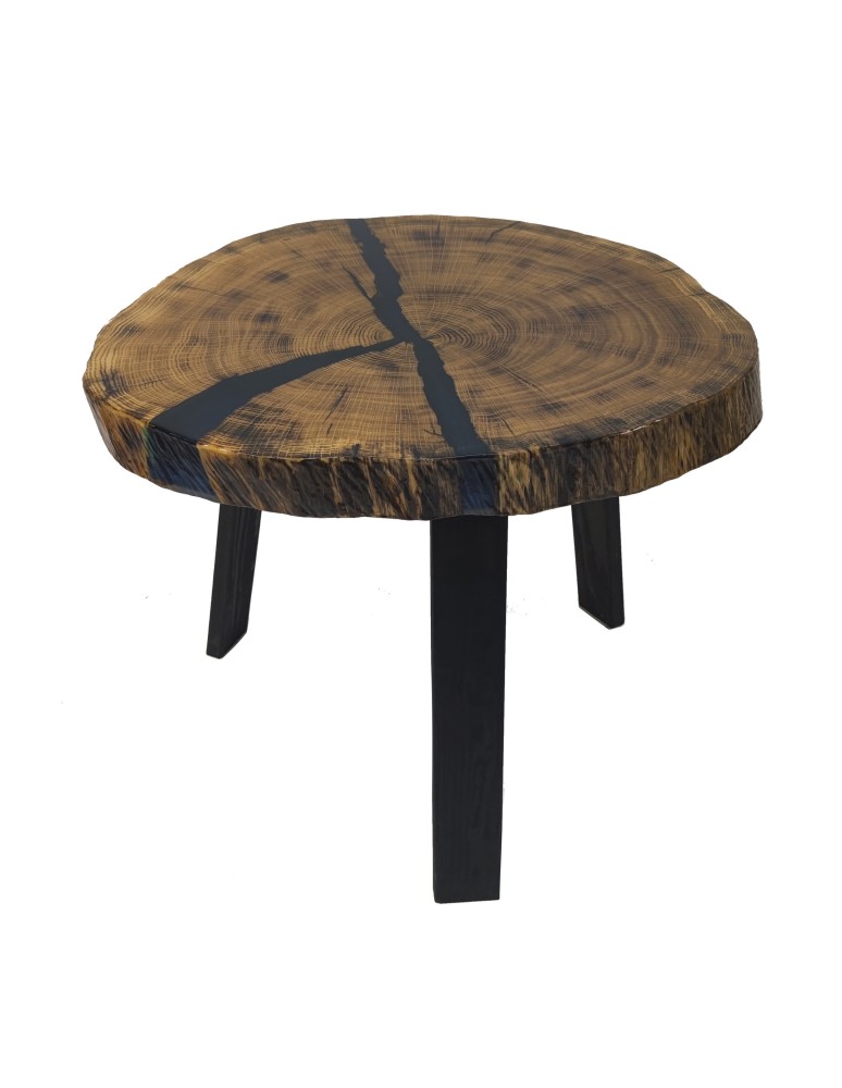 Stoły Marki Wood&Resin - Stolik lub Blat Dębowy ⭖ Gamma ⭖ Wood & Resin ⭖ Unikat  084004 - produkt MODO24.PL 1