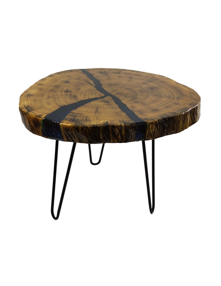 Stoły Marki Wood&Resin - Stolik lub Blat Dębowy ⭖ Gamma ⭖ Wood & Resin ⭖ Unikat  084004 - produkt MODO24.PL 1