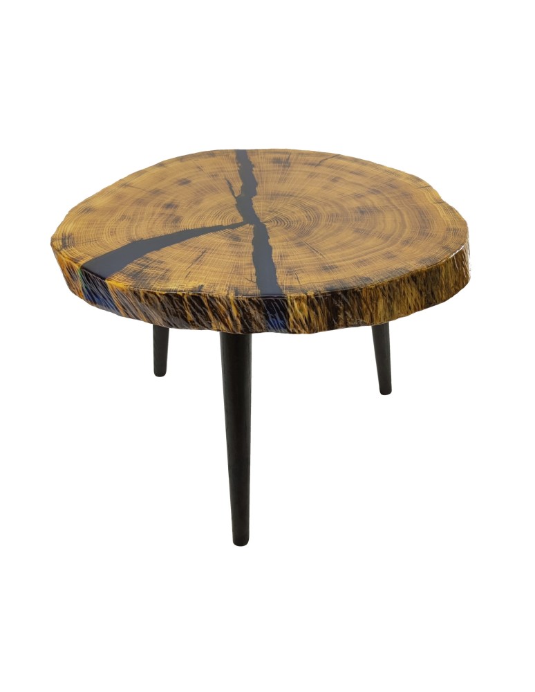 Stoły Marki Wood&Resin - Stolik lub Blat Dębowy ⭖ Gamma ⭖ Wood & Resin ⭖ Unikat  084004 - produkt MODO24.PL 1