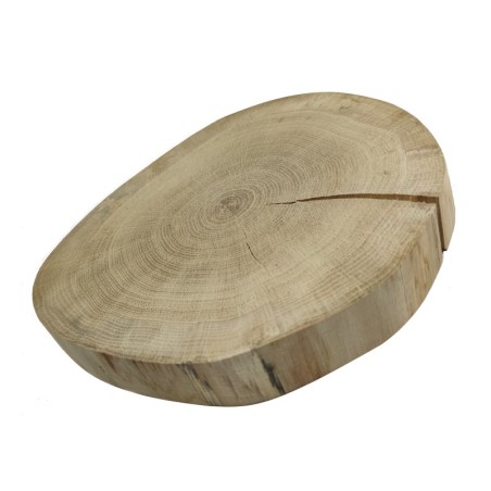 Plaster drewna - fi 20-25 cm - Dąb, gr 3,0 cm